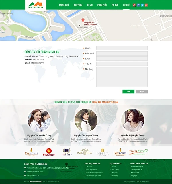 Công ty CP tư vấn ĐT và TM Minh An