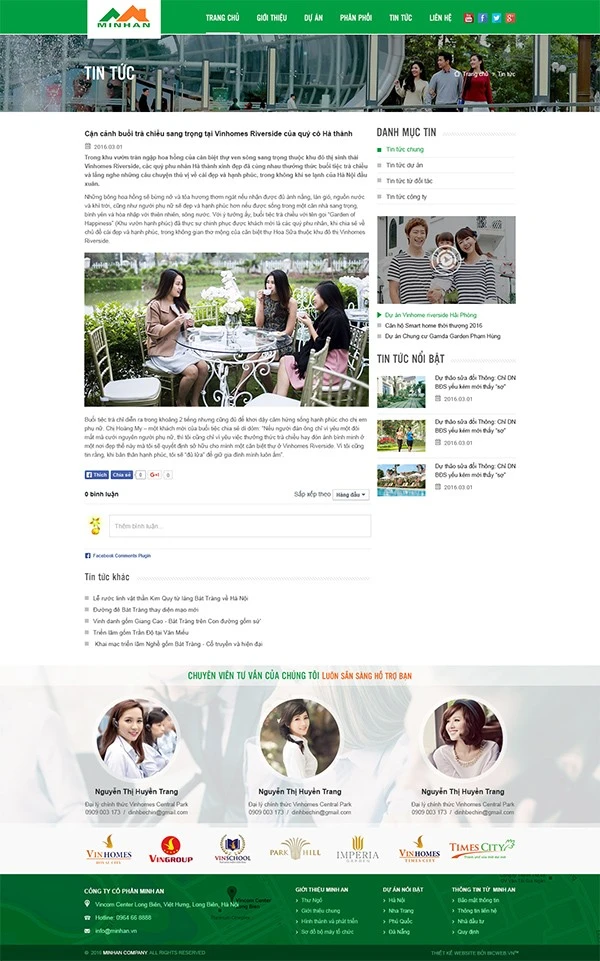 Công ty CP tư vấn ĐT và TM Minh An