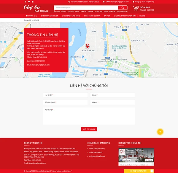 Chợ sứ Bát Tràng - Chuyên đồ sứ