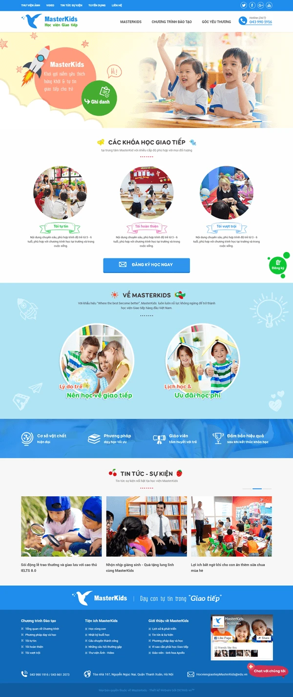 Học viện giao tiếp MasterKids