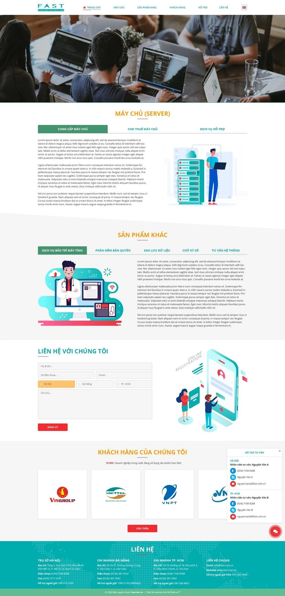 Cung cấp phần mềm kế toán & ERP cho doanh nghiệp - gpm.fast.com.vn