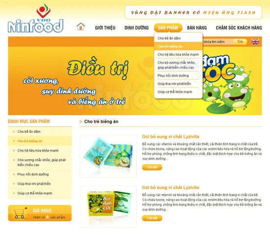 Ninfood - Trung tâm Dịch vụ khoa học kỹ thuật dinh dưỡng