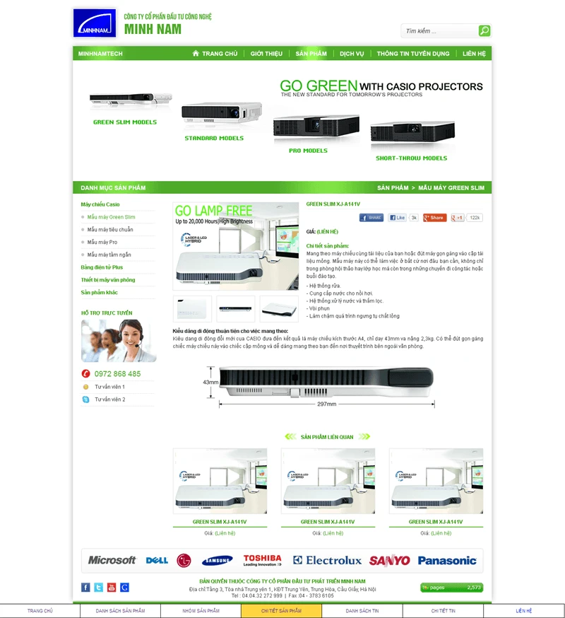 Công ty CP đầu tư công nghệ Minh Nam