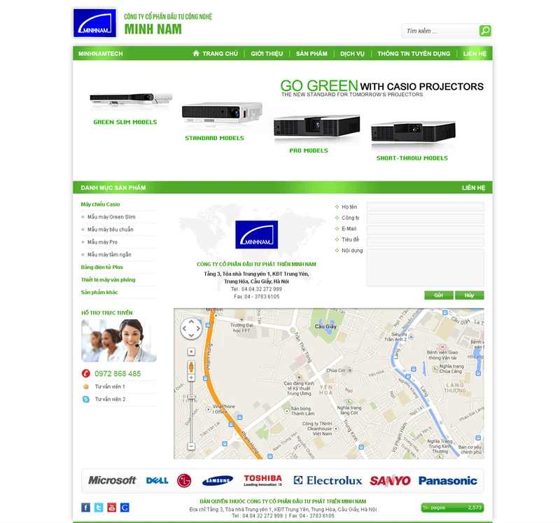 Công ty CP đầu tư công nghệ Minh Nam