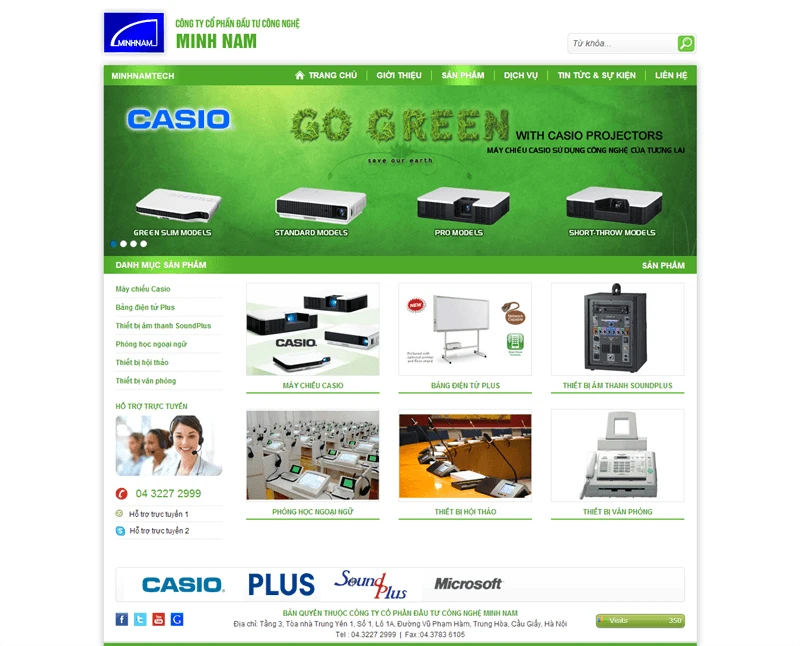 Công ty CP đầu tư công nghệ Minh Nam