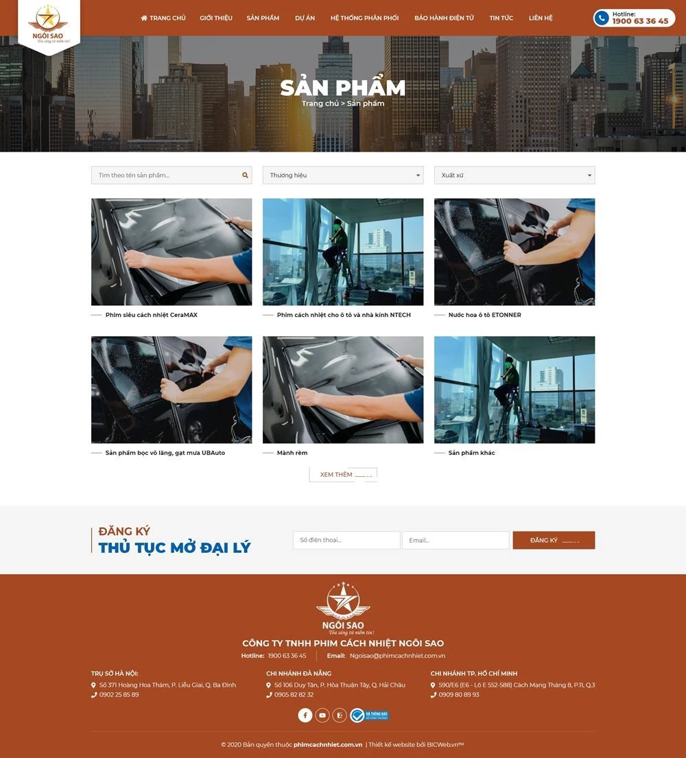 Phim cách nhiệt Ngôi sao