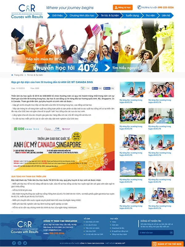 Trung tâm Tiếng Anh C&R Education