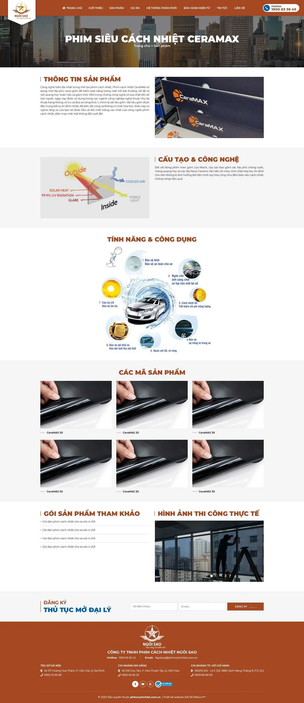 Phim cách nhiệt Ngôi sao