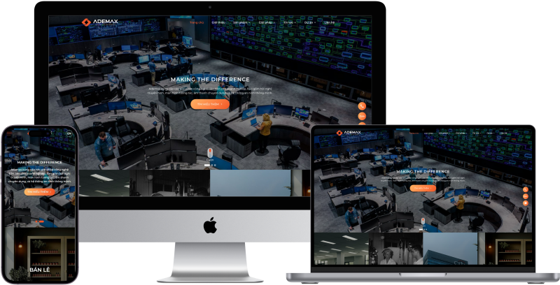 Thiết kế tương thích với nhiều loại thiết bị.