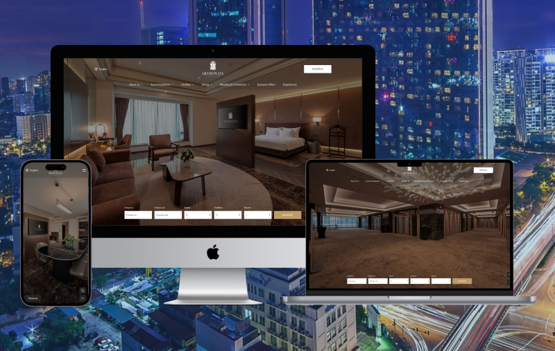 Go-live website Grand Plaza Hotel – Dự án thiết kế website khách sạn 5 sao tại Hà Nội