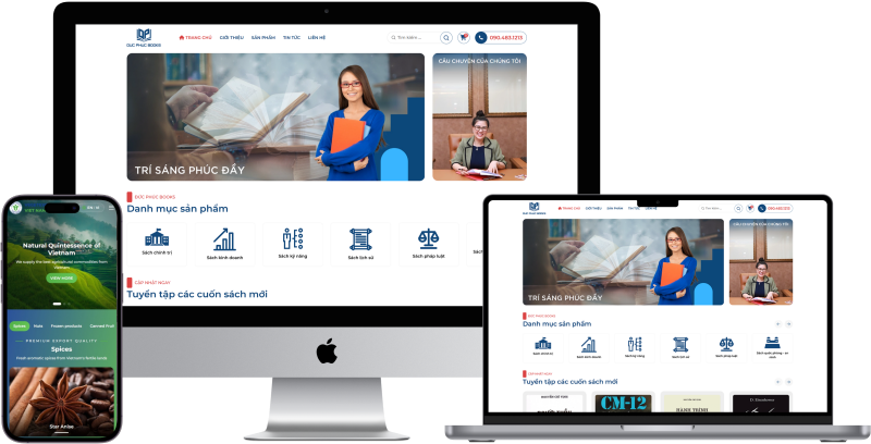 Thiết kế tương thích với nhiều loại thiết bị.