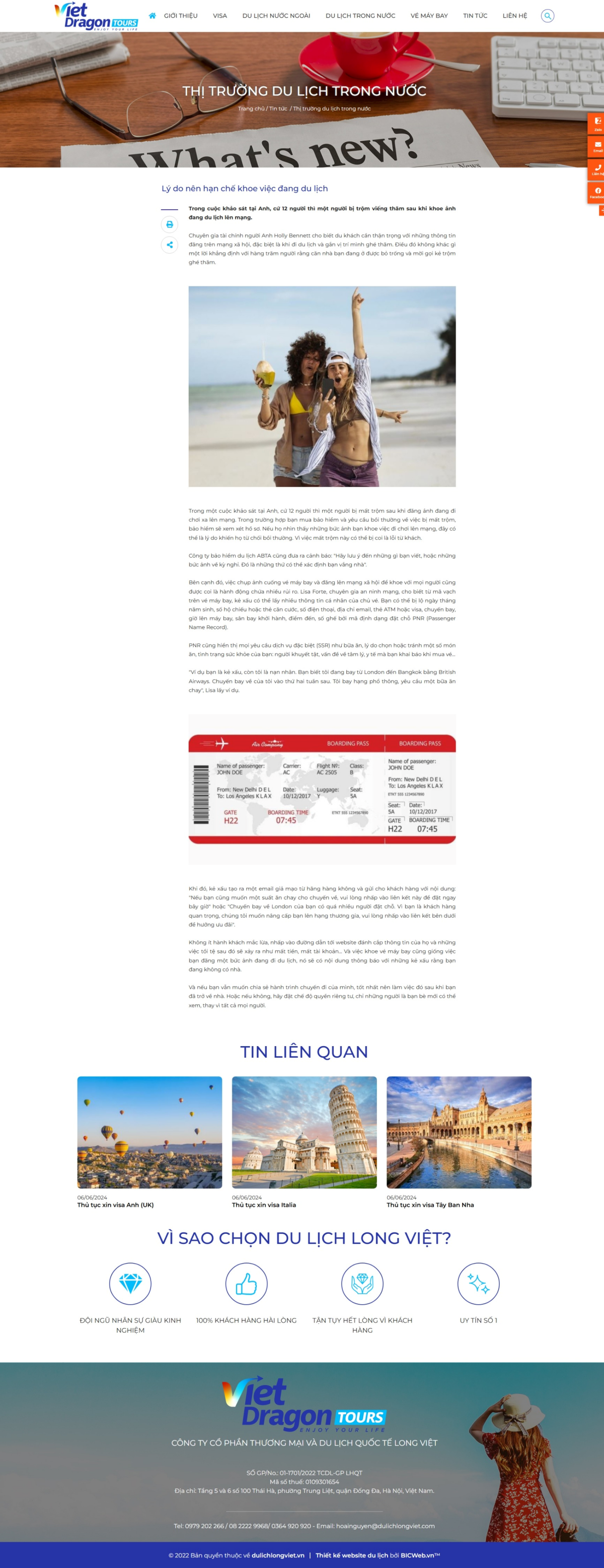 Du lịch Long Việt