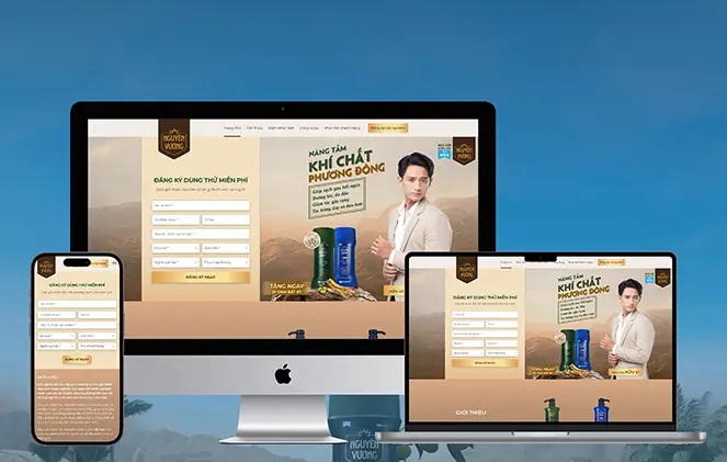 Thiết kế Landing page kết hợp Minigame cho nhãn hàng