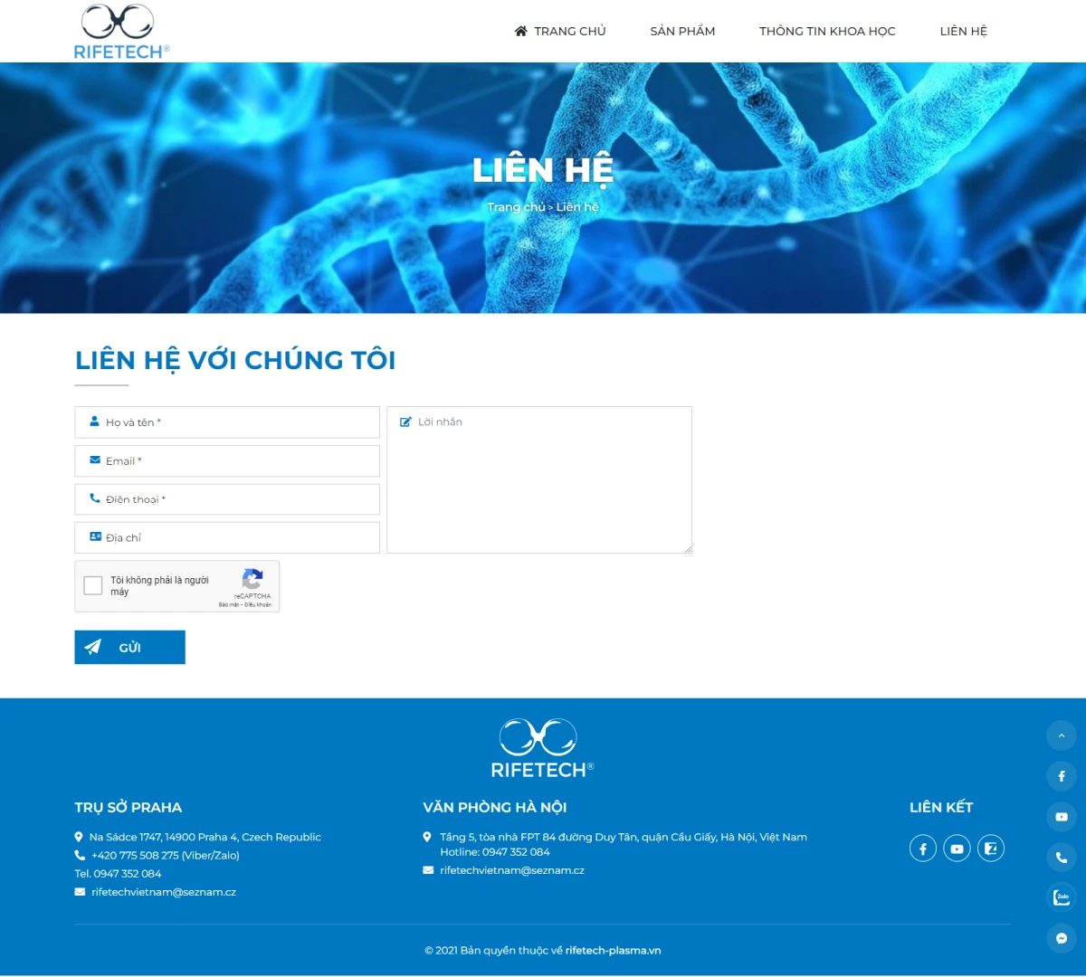 Công ty Rifetech S.R.O