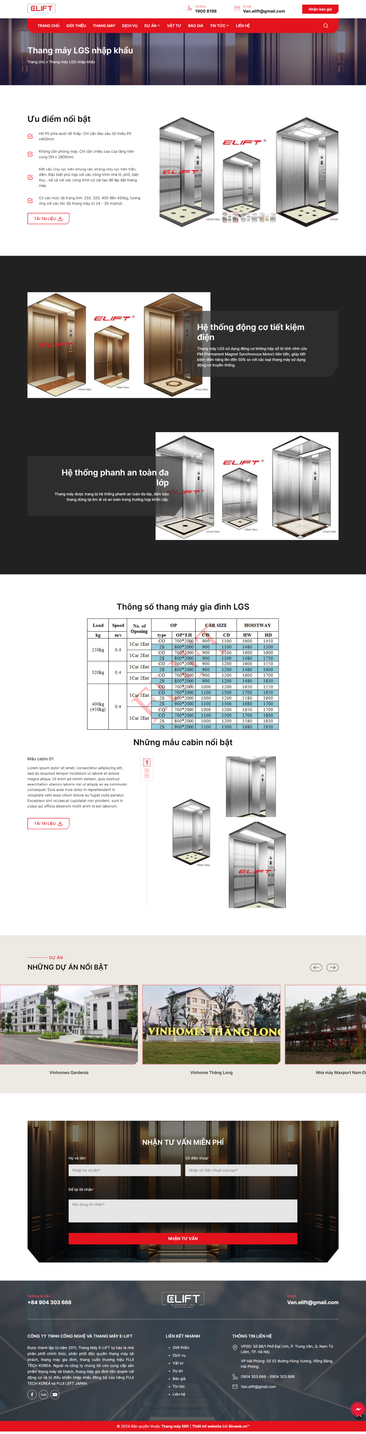 Công ty TNHH công nghệ và thang máy E-LIFT