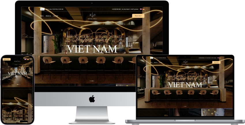 Thiết kế tương thích với nhiều loại thiết bị.