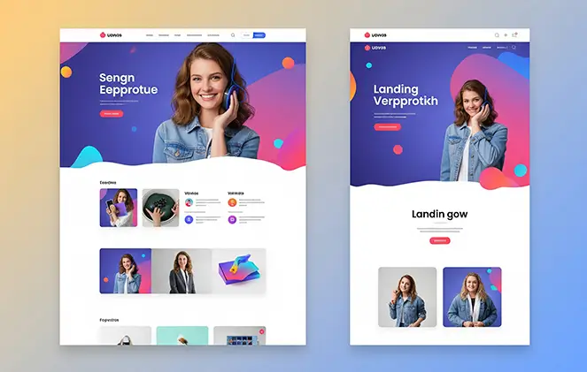 Sự khác nhau giữa Landing page và website