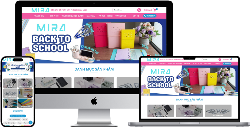 Thiết kế tương thích với nhiều loại thiết bị.