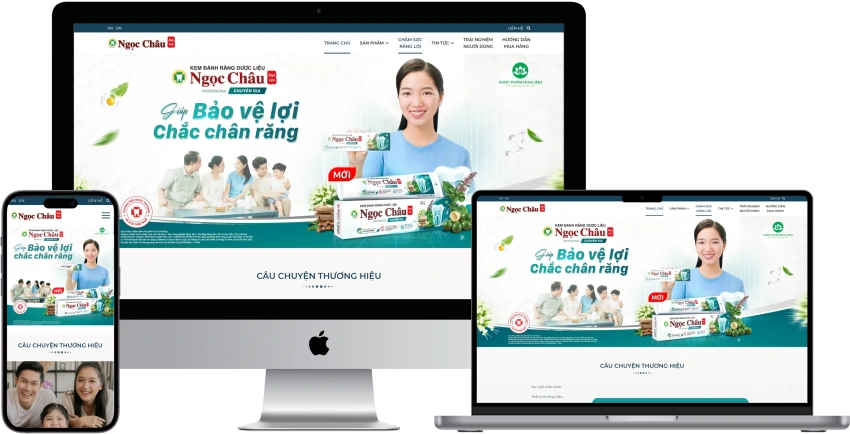 Thiết kế tương thích với nhiều loại thiết bị.