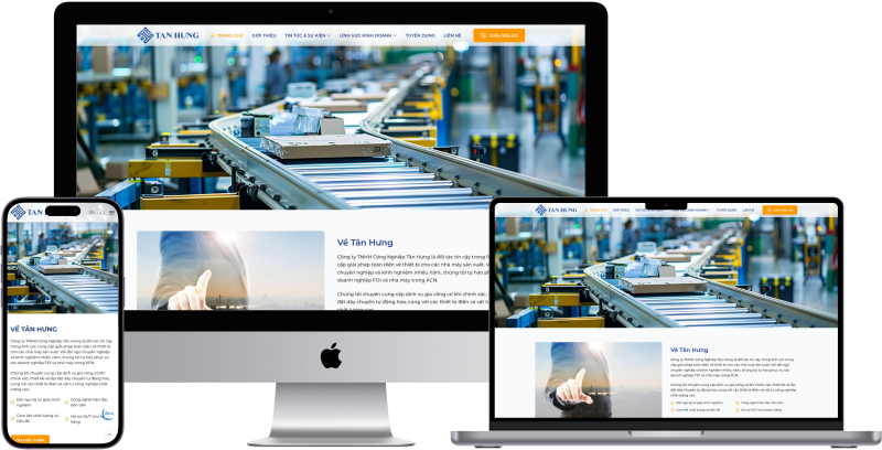 Thiết kế tương thích với nhiều loại thiết bị.