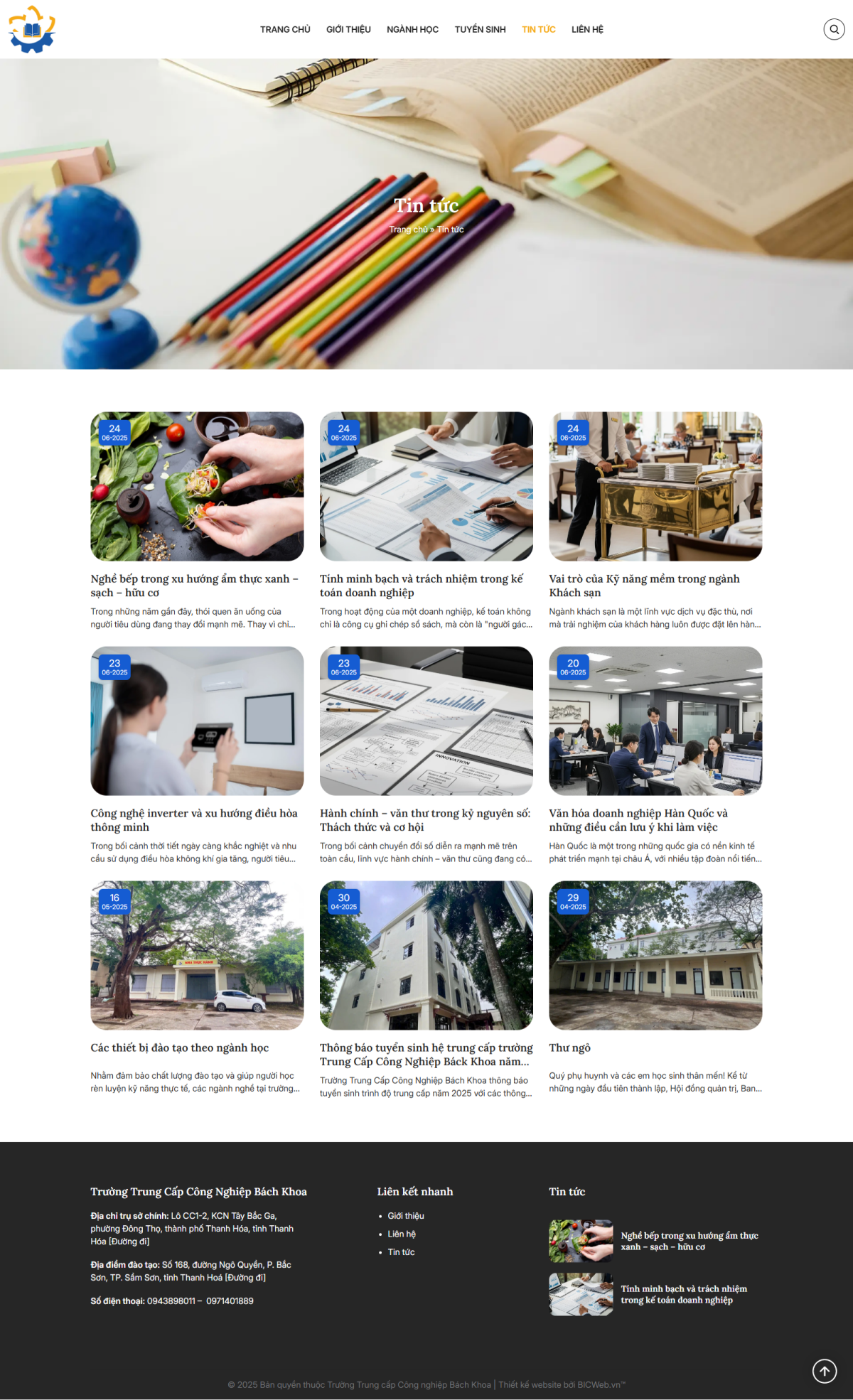 Trường Trung cấp công nghiệp Bách Khoa