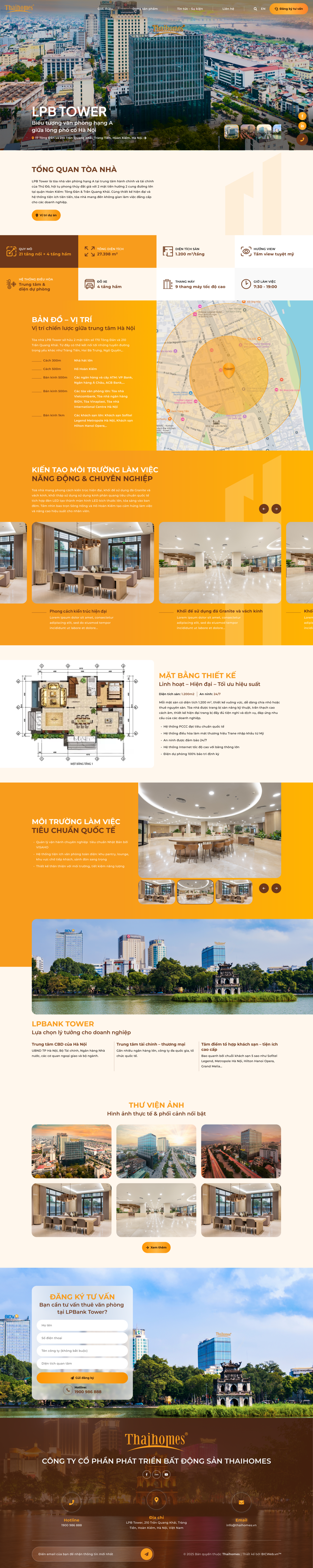 Hệ sinh thái Bất động sản Thái Homes