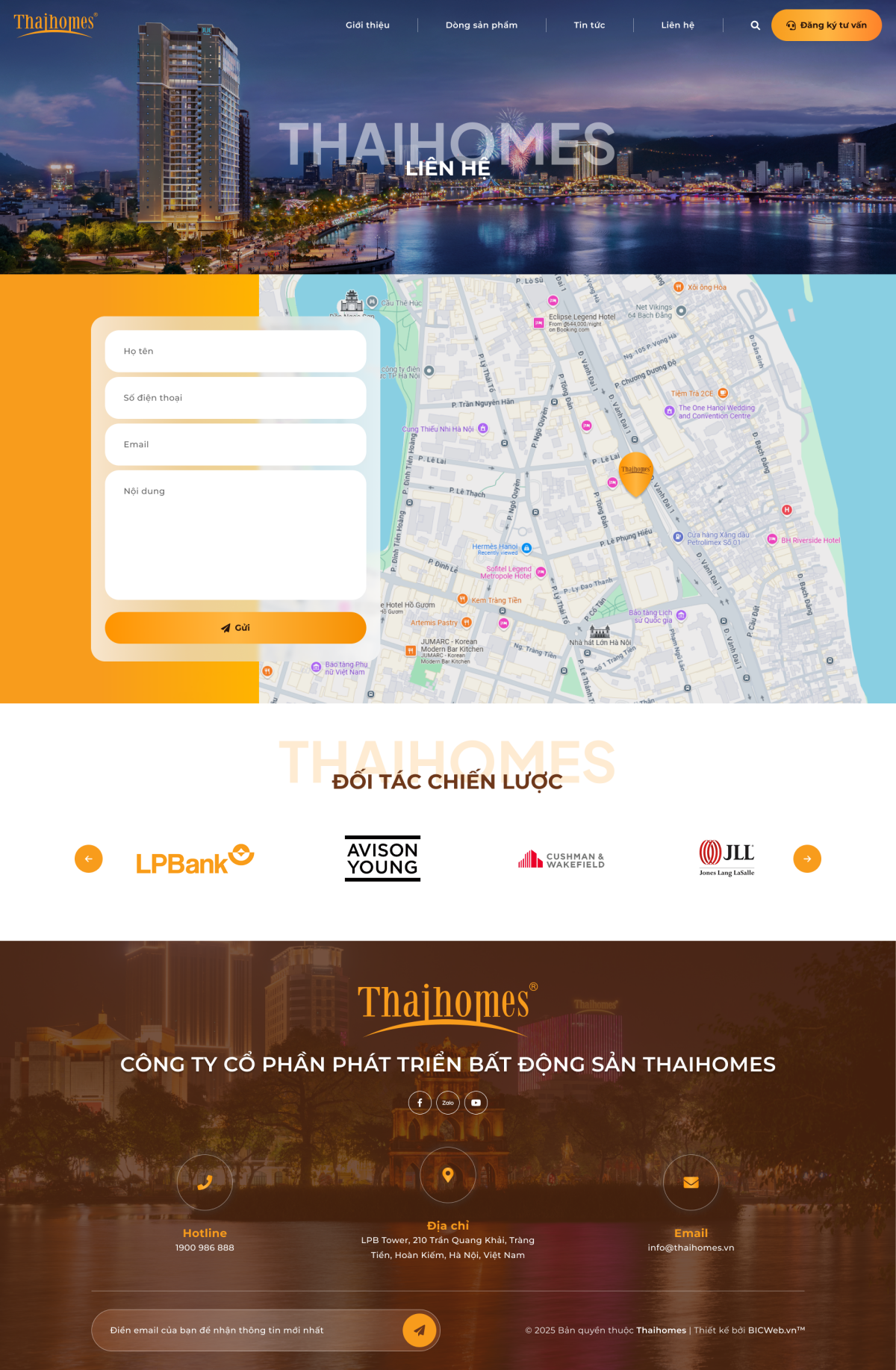 Hệ sinh thái Bất động sản Thái Homes