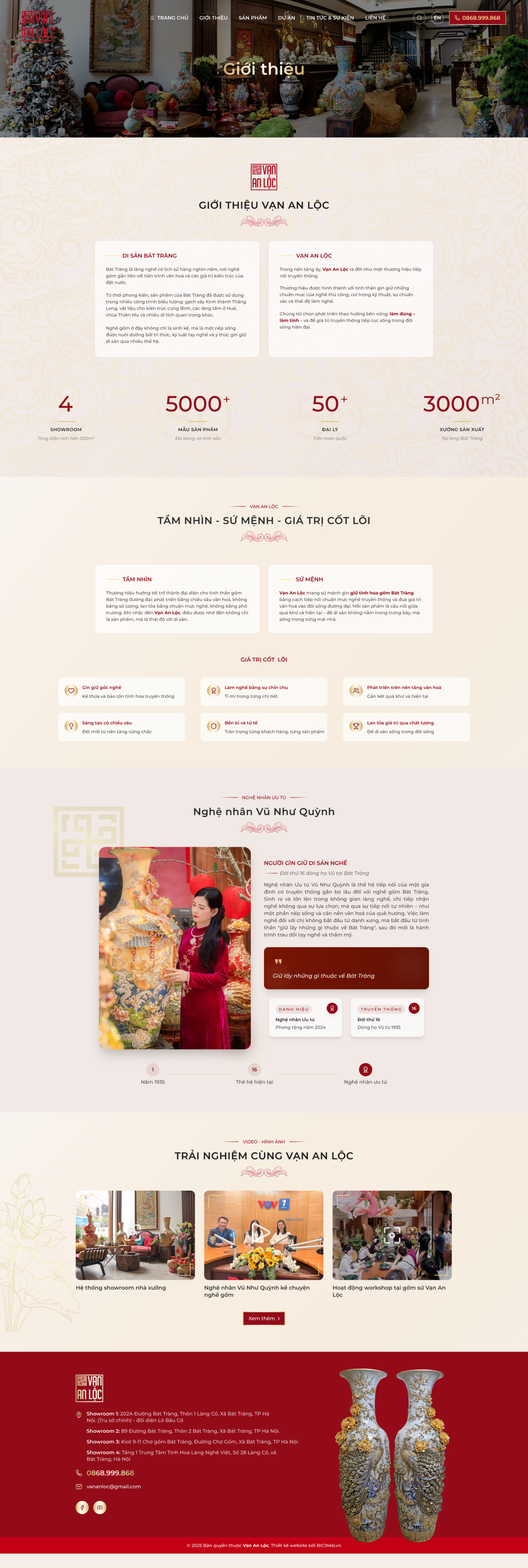 Gốm sứ Vạn An Lộc