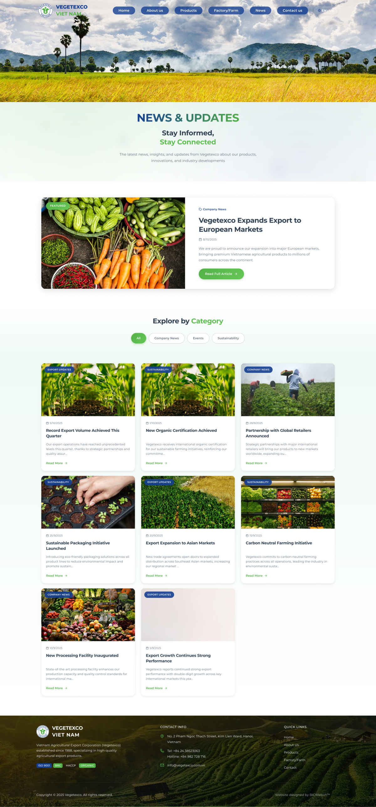 Tổng công ty Rau quả, nông sản Việt Nam