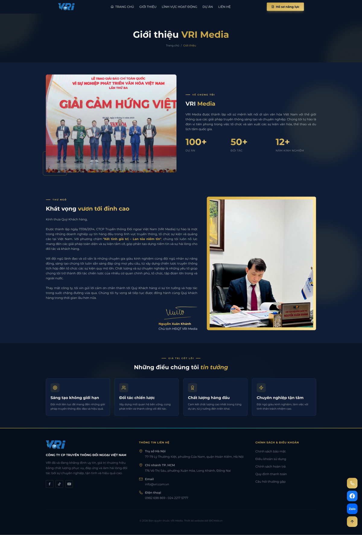 Truyền thông VRI