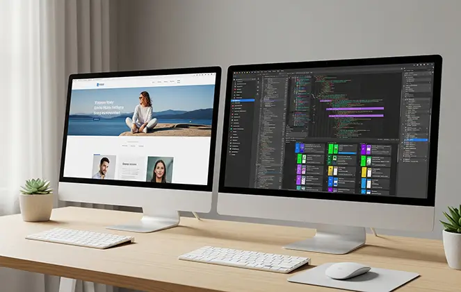 So sánh thiết kế website theo mẫu và thiết kế theo yêu cầu